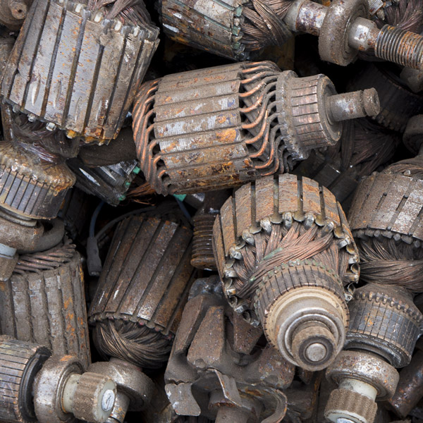 Hemarpol- Copper-Iron rotor scrap
